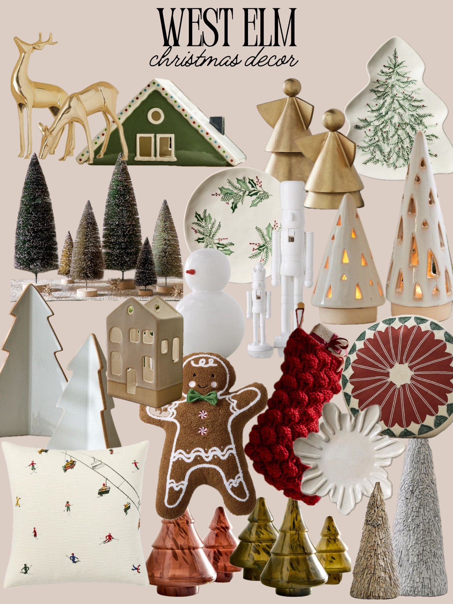 West Elm — Christmas decor

#LTKHoliday #LTKHome #LTKSeasonal