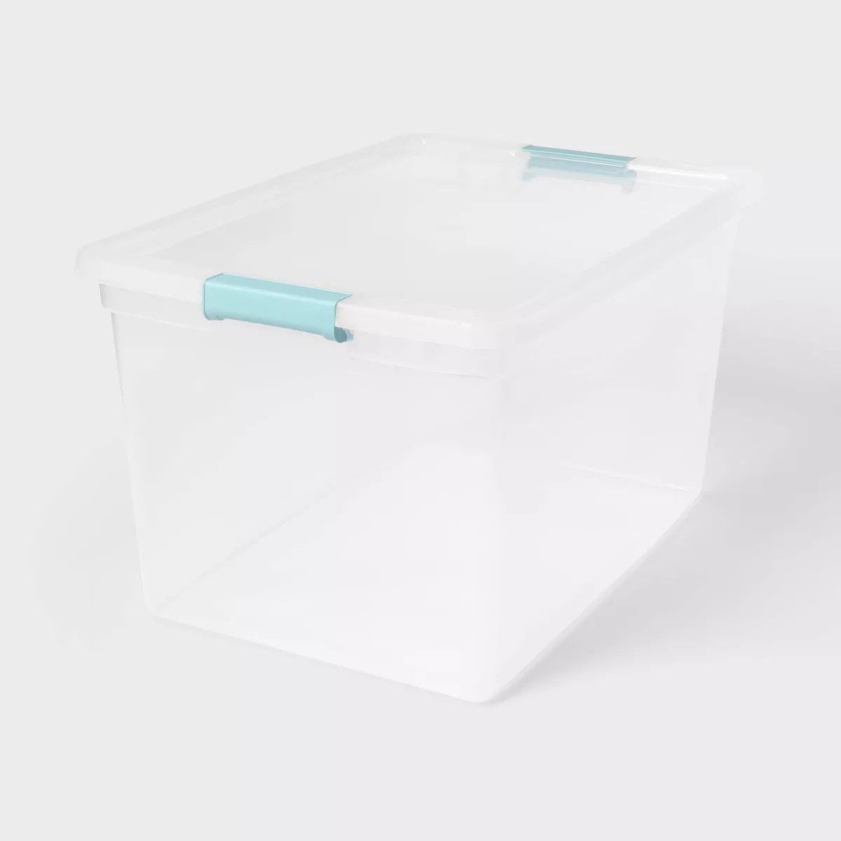 66qt Clear Storage Bin with Latches - Brightroom™ | Target