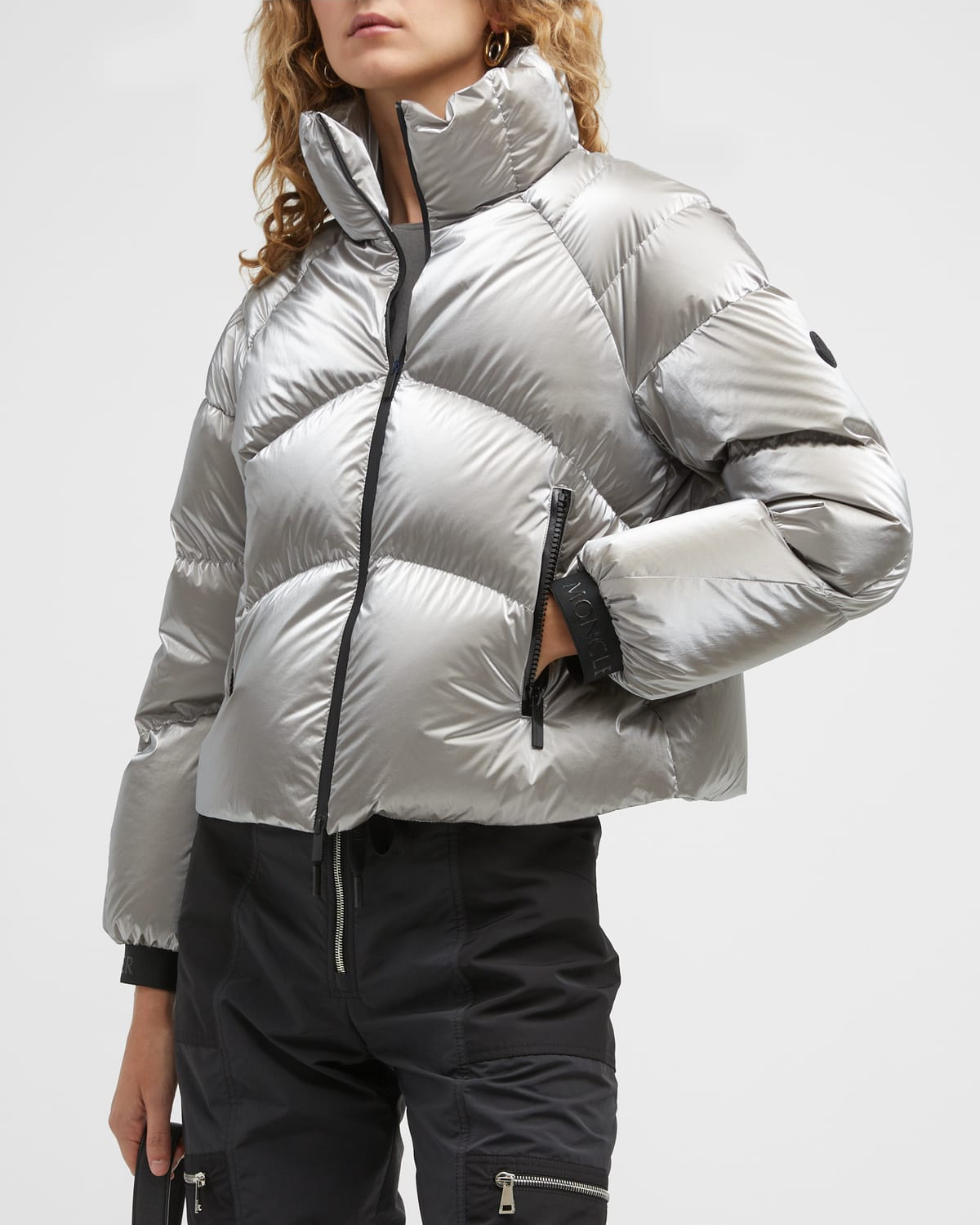 Avoriaz Metallic Puffer Jacket | Neiman Marcus