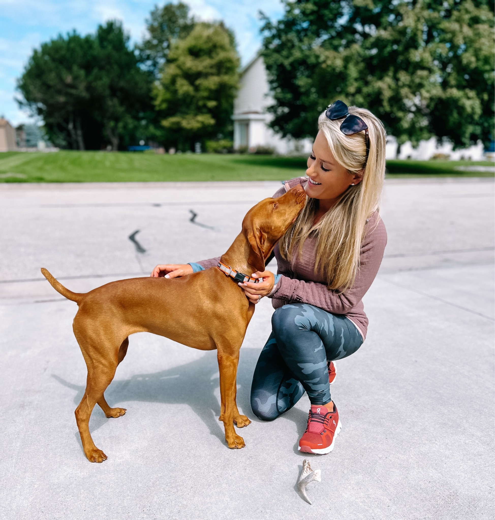 Anyone who owns a Vizsla knows how affectionate, loyal, gentle, and energetic they are! This sweet girl needs a walk (or two!) each day so I’m sure to find comfortable outdoor gear at @Backcountry! This hooded fleece jacket is perfect for walking Opal during the Fall months. The zip pockets are functional  for holding my keys and phone while out on the trails. Use code MMSM15 for 15% off, some exclusions apply (full price items only, one time use). #ad #seekitfinditsendit

#LTKshoecrush #LTKfit #LTKtravel