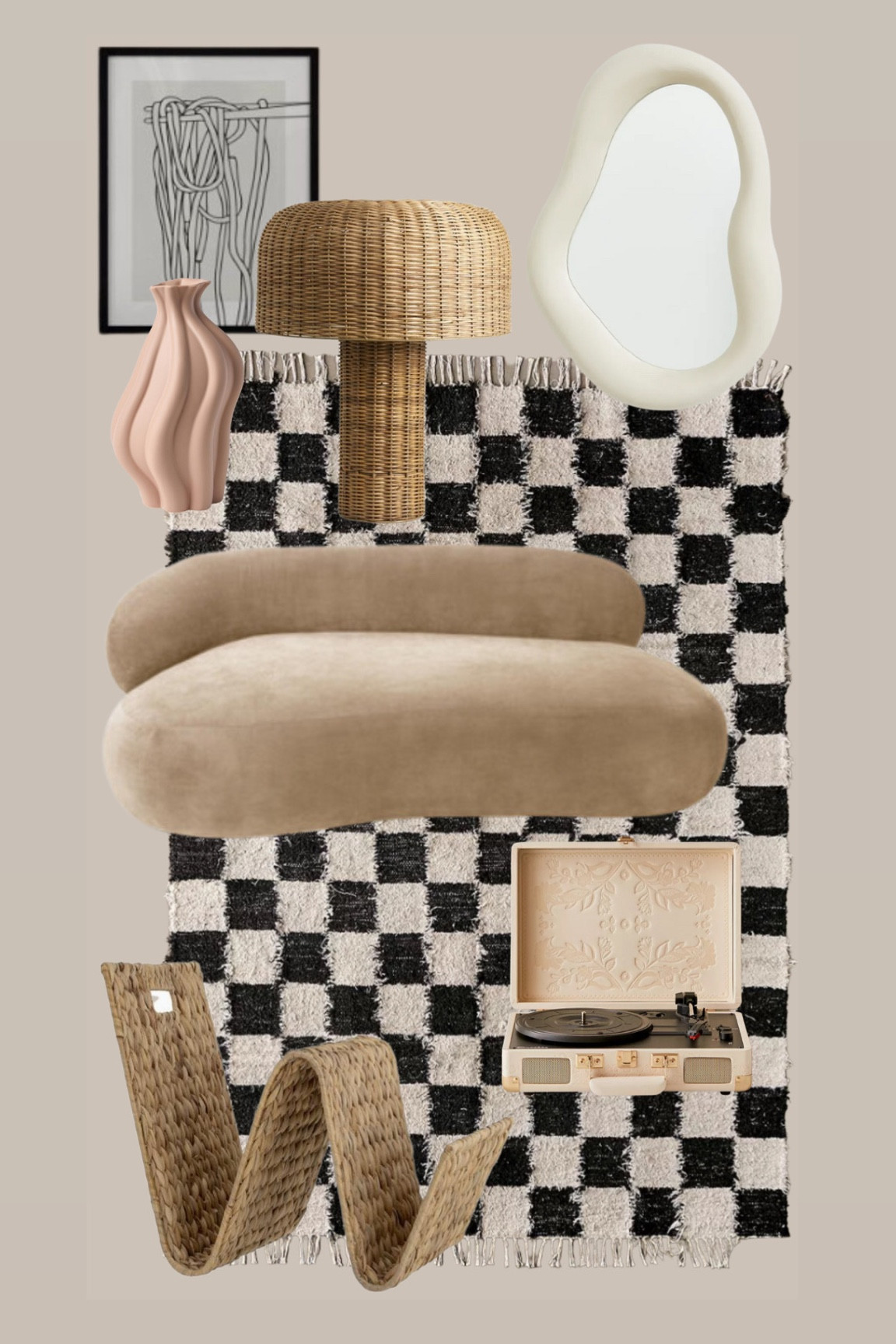 Neutral living room | designer edit | designer picks | home decor | interior design | cozy living | bamboo decor | interior decoration | interior inspiration 

#LTKhome