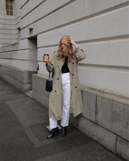Trench coat season 🕊️ this khaki trench is a go-to for me every year!

#LTKunder100 #LTKSeasonal #LTKstyletip