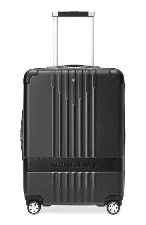 Montblanc Cabin Trolley Carry-On Suitcase in Black at Nordstrom | Nordstrom