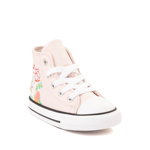 Converse Chuck Taylor All Star Hi Mushroom Garden Sneaker - Baby / Toddler - Blush Hush | Journeys