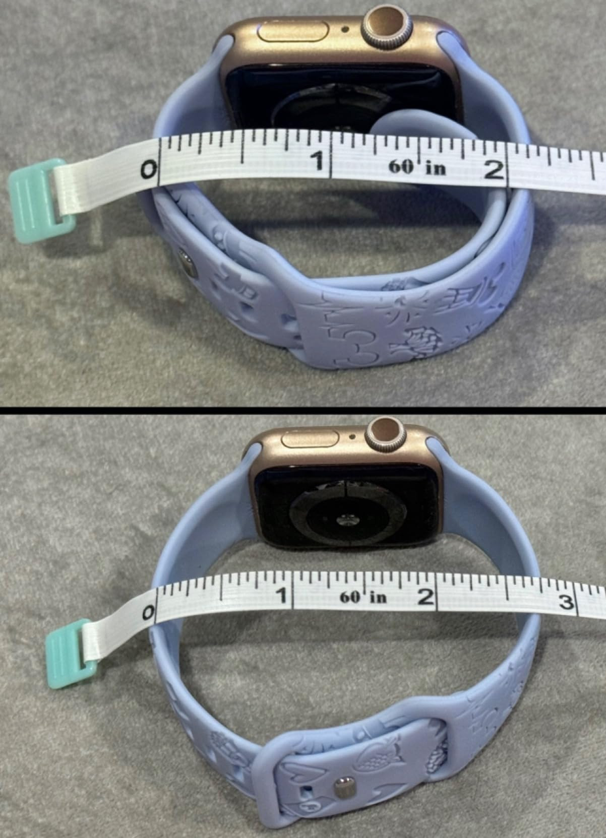 2 Packs Cartoon Engraved Band Compatible with Apple Watch Band 38mm 40mm 41mm 42mm 44mm 45mm 46mm... | Amazon (US)