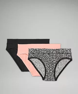 UnderEase Mid-Rise Bikini Underwear 3 Pack | Lululemon (US)