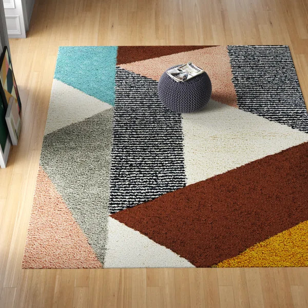 Satterlee Geometric Indoor Rug | Wayfair North America