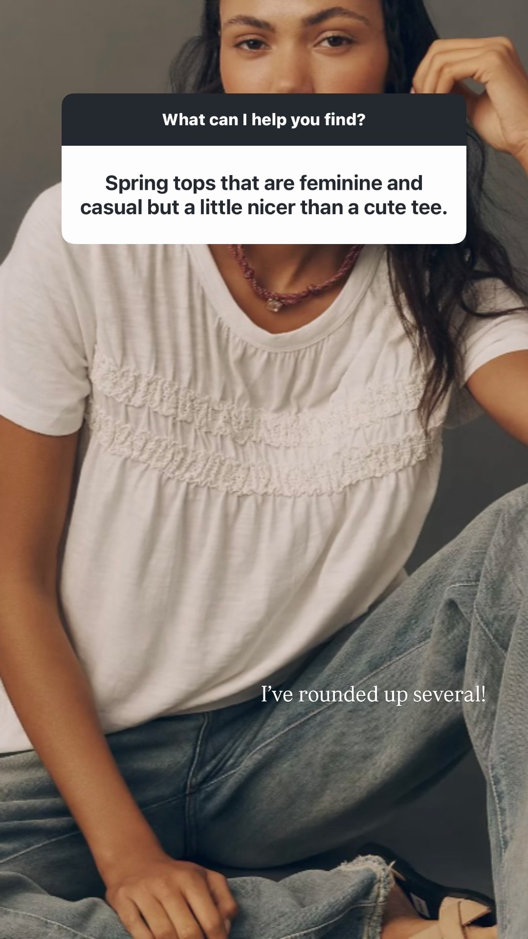 Spring tops
Short sleeve tops



#LTKSeasonal #LTKootd #LTKOver40