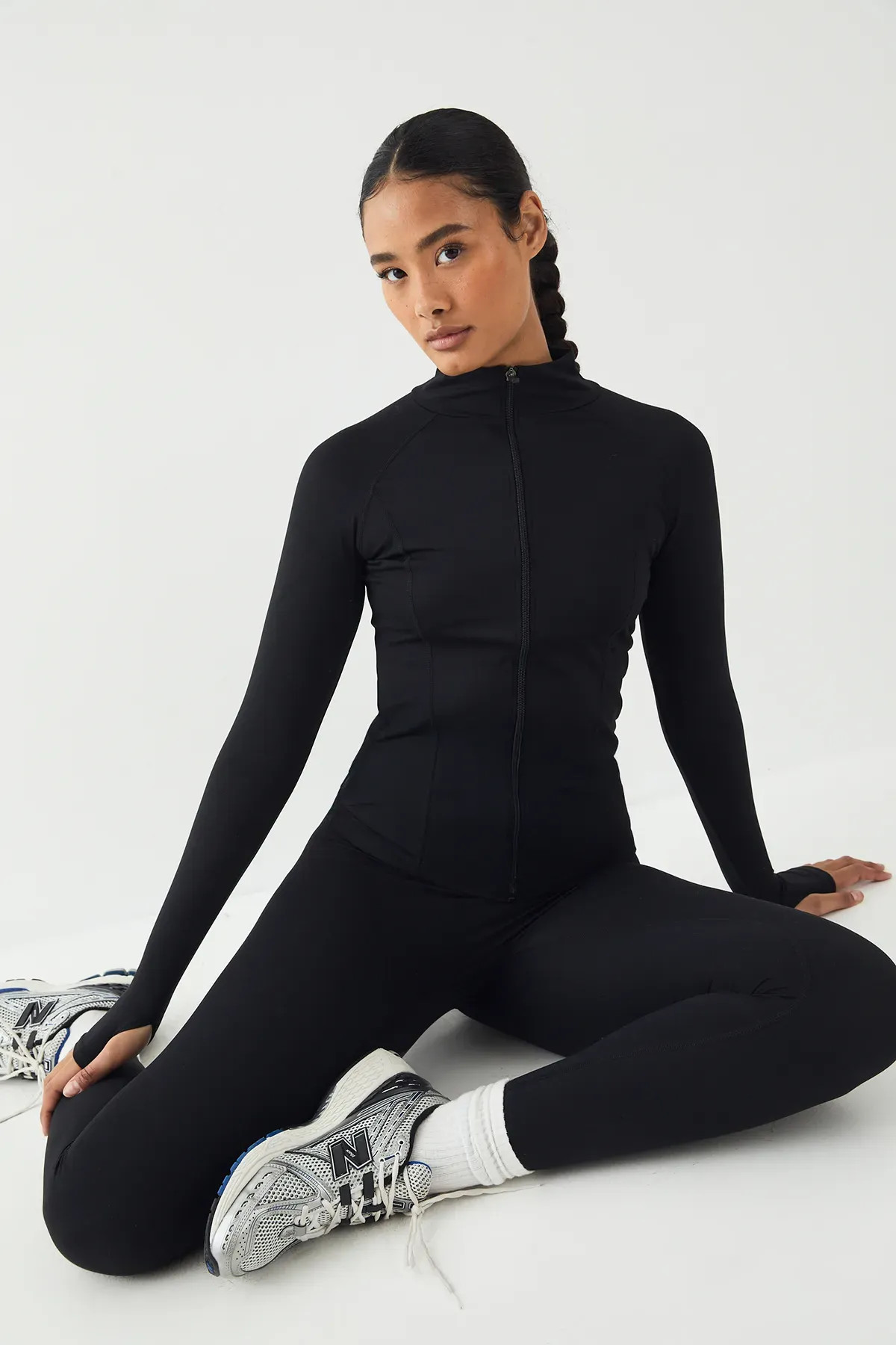 DSGN Studio Ultra Sculpt Zip Through Jacket | Boohoo.com (UK & IE)