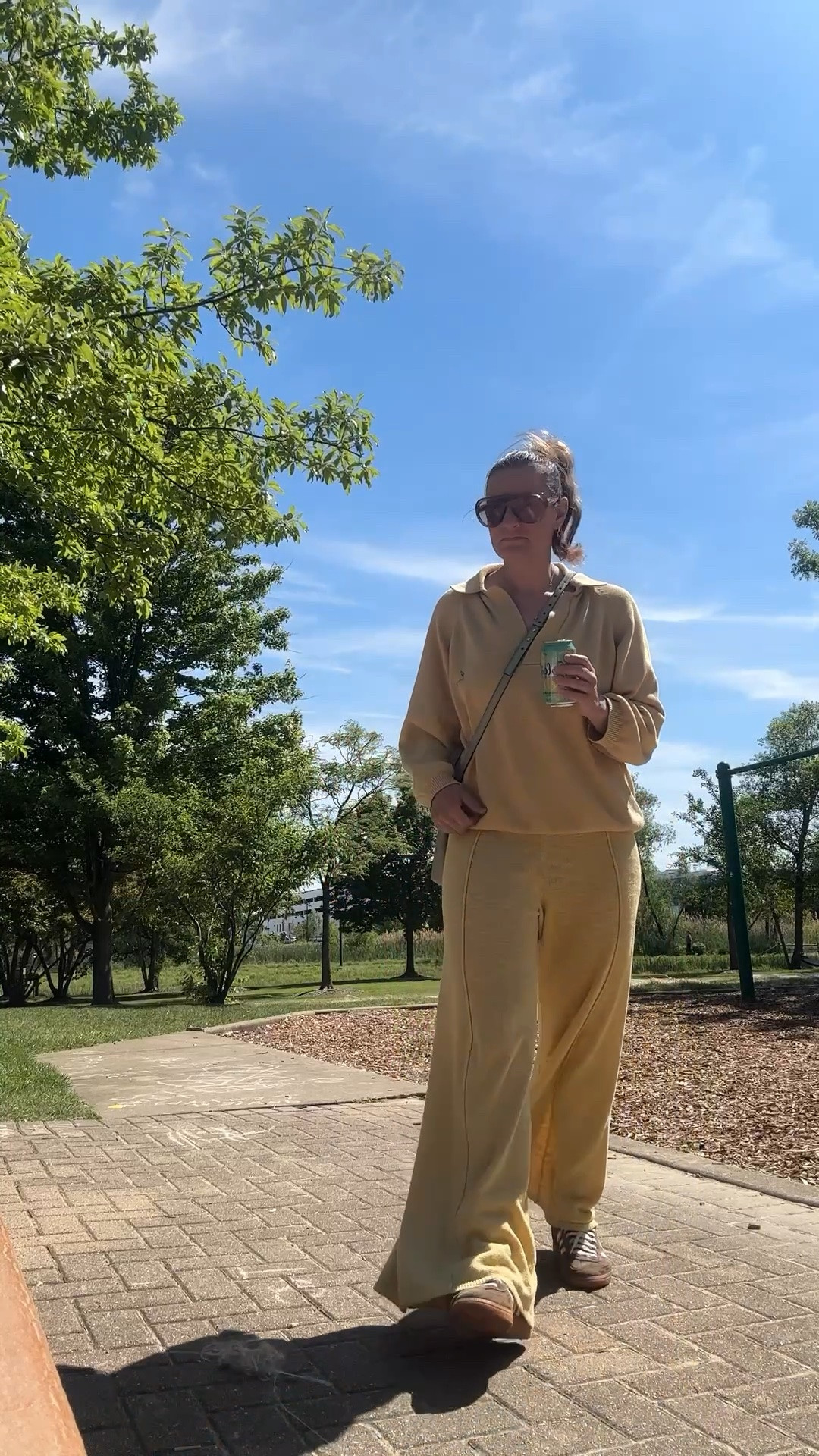 Park Play 

It was a cool and sunny morning. Perfect for a romper around the playground. My yellow Free People set, made it easy to move and kept me comfortable for the varying temperatures. 

A set will typically always make you look thoughtful and put together. They also mix a match to create versatility in your wardrobe.

Here are some of my favorite sets. ￼

#LTKootd