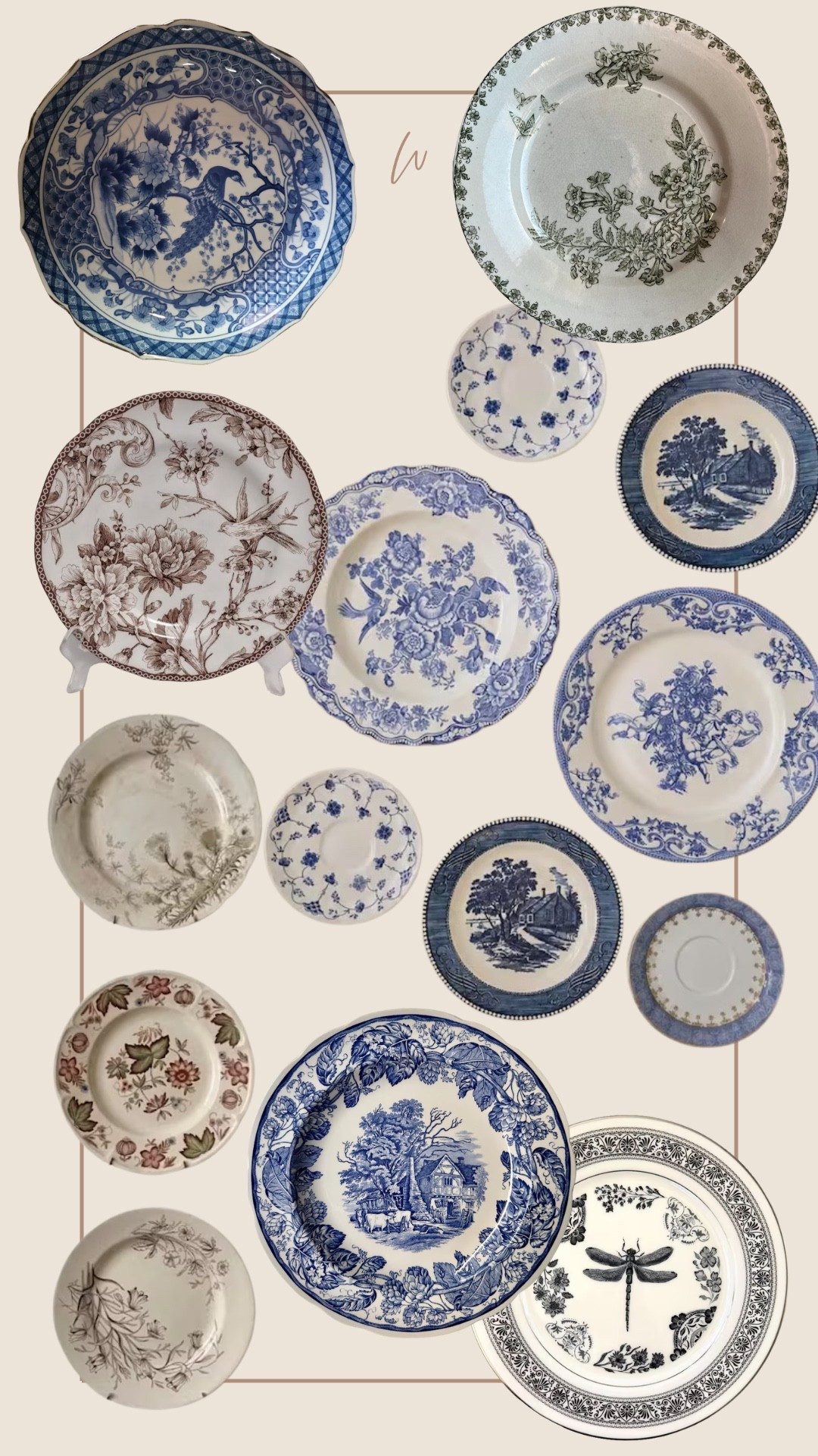Vintage plates roundup!

#LTKHome