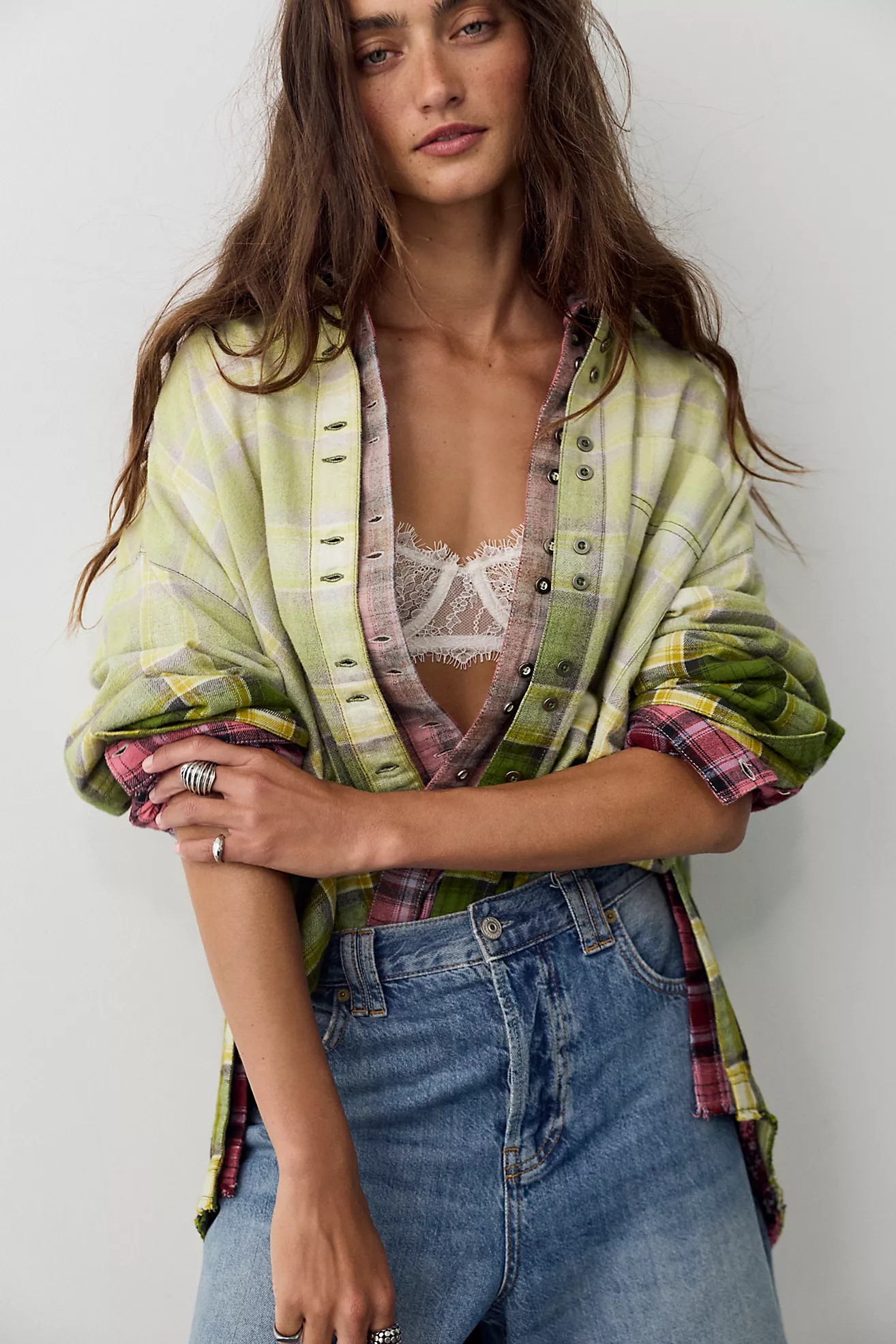 We The Free Lexi Plaid Button Down | Free People (Global - UK&FR Excluded)