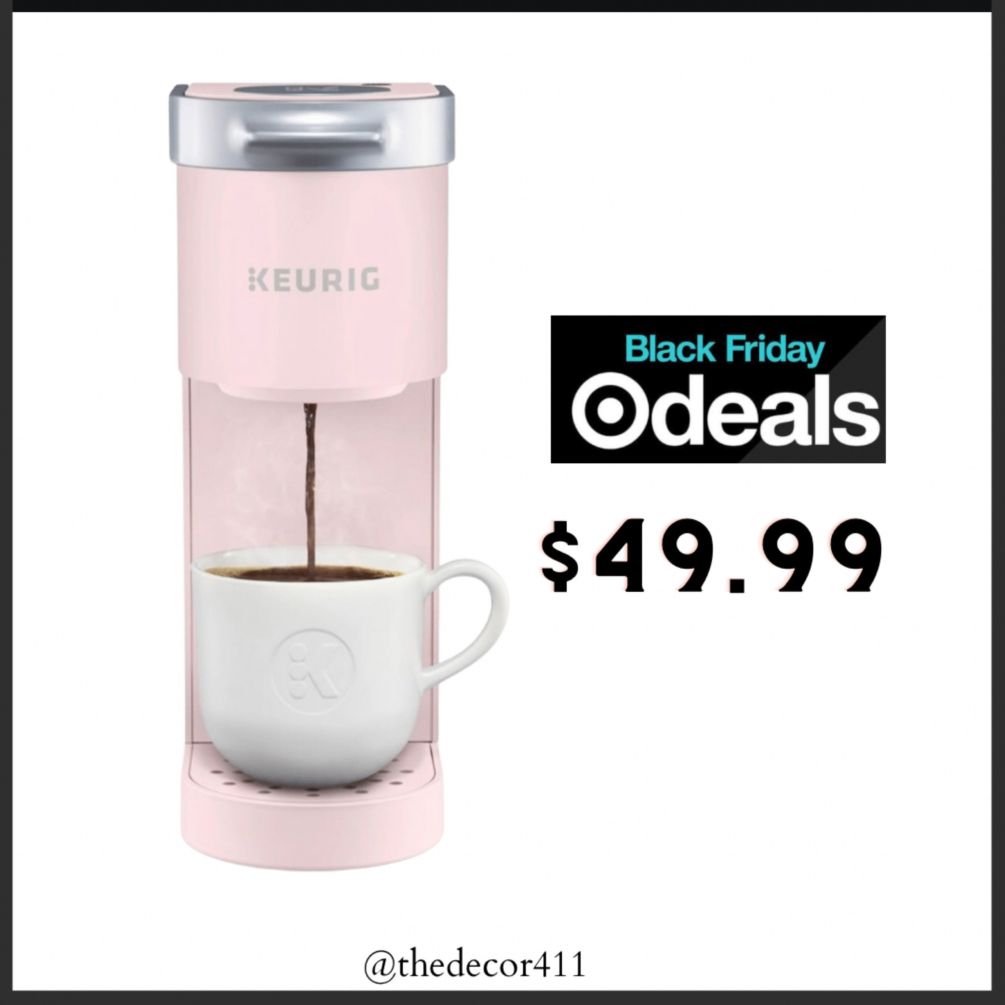 Black Friday deals at target! 
Keurig on sale $49.99
Coffee maker, keurig, deal alert 

#LTKsalealert #LTKhome #LTKunder50