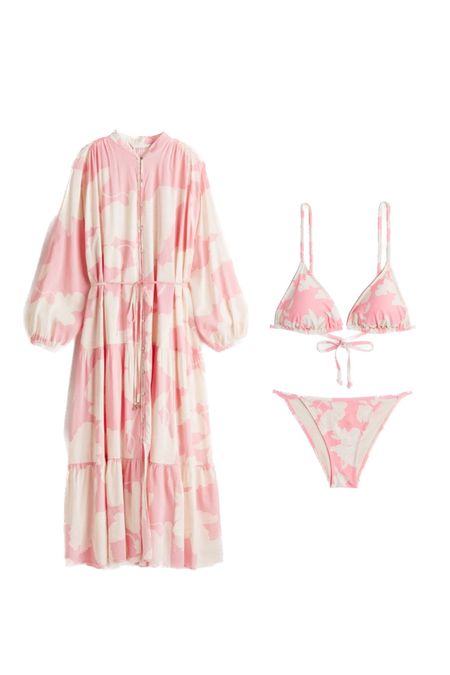Under $40! Love this pink floral
Maxi dress - looks like free people for way less! 🙌🏻 pink bikini vacation outfit beach outfit vacation outfits pink dresses 

#LTKfindsunder50 #LTKswim #LTKsalealert