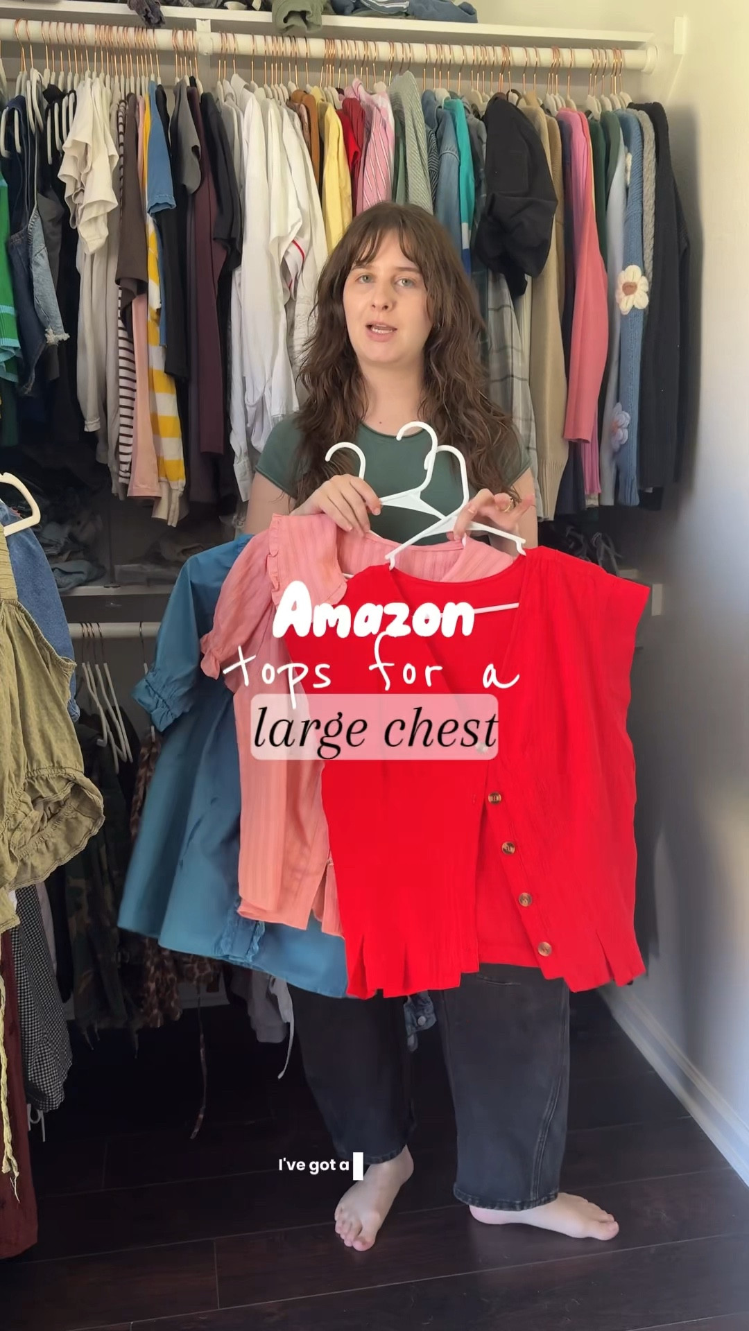 Spring tops that work for a large chest! 

#LTKMidsize