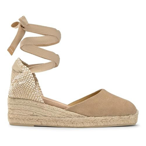 CASTANER, Women, Carina 30 Wedge Espadrille, Sand, 5, Medium | Amazon (US)