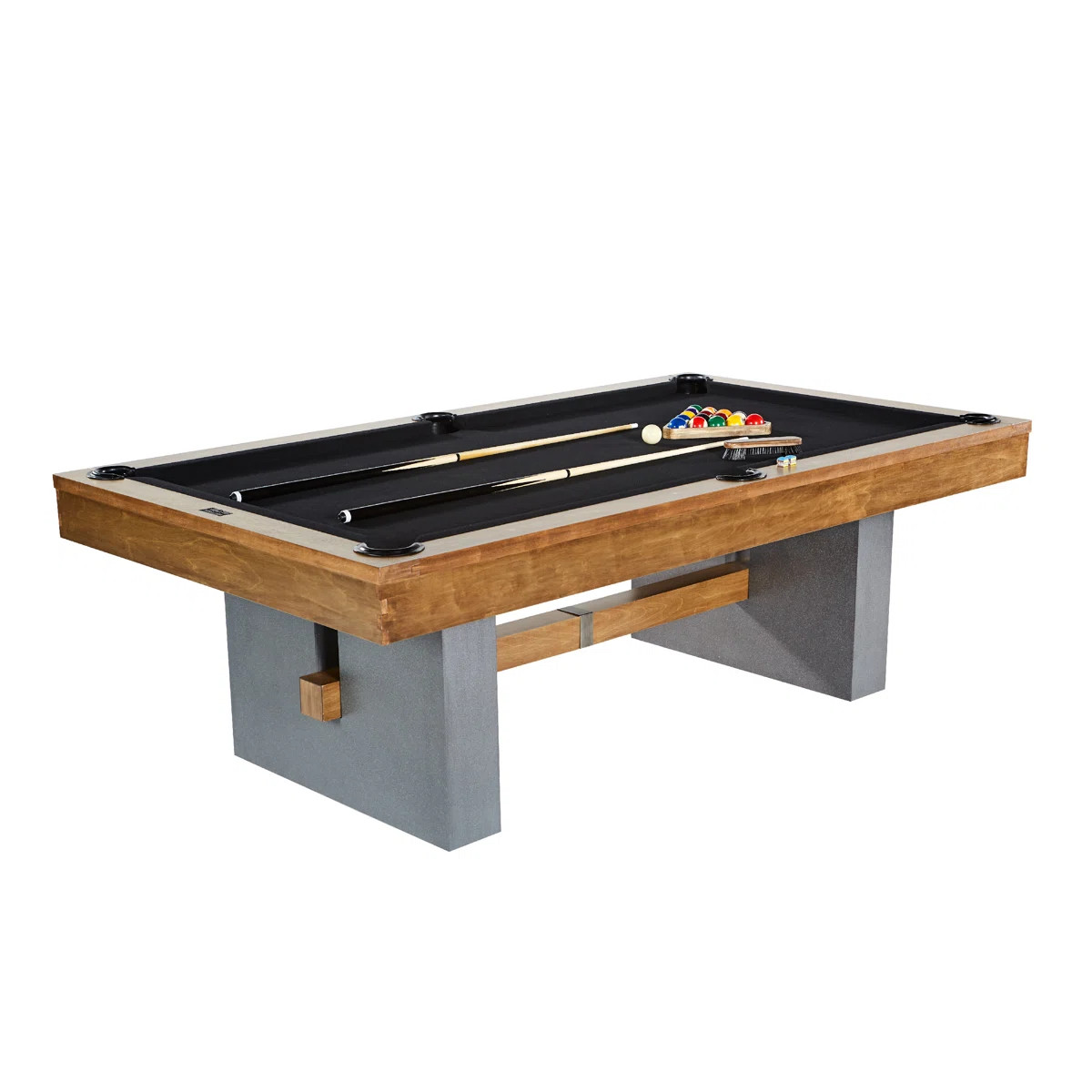 Barrington Billiards Company Barrington Urban Collection 8-foot Premium Pool Table with Playing A... | Wayfair North America
