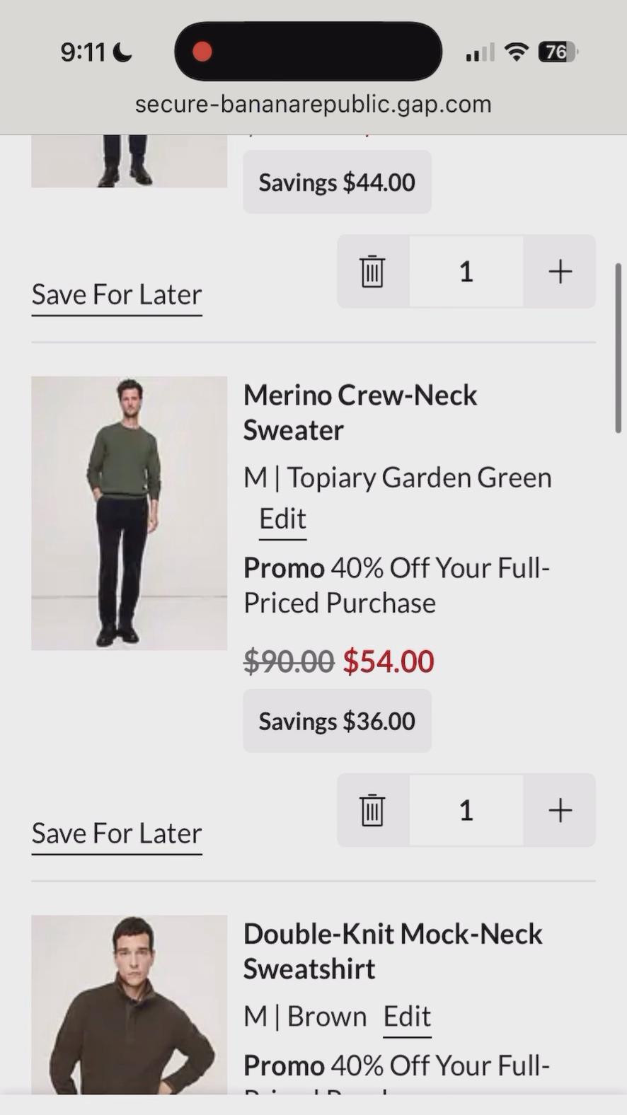Everything is cheaper for cyber Monday than it was when I purchased it a couple days ago. I get all of my husband and son’s pants from here.  They like the traveler pants. They come in jeans, pants, athletic fit &amp; slim. They practically live in these pants.  