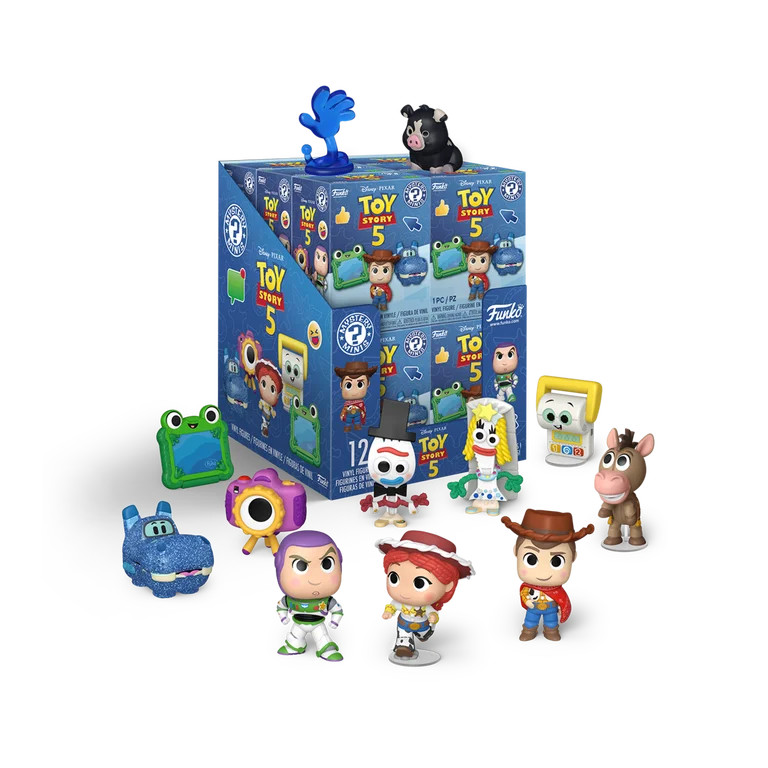 Funko Mystery Mini: Toy Story 5 \u2013 12PC PDQ\u200b Collectible Vinyl Figures - Walmart.com | Walmart (US)