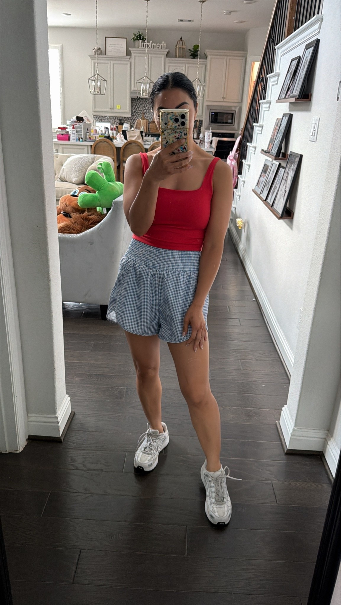 Love these high waist workout shorts

The length is great too! Wearing a medium

#LTKfitnessgoals #LTKootd #LTKOver40