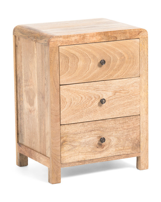 18x14x24 Solid Wood Naya Nightstand. | TJ Maxx