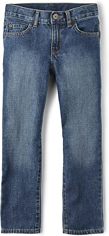 The Children's Place Boys' Basic Bootcut Jeans | Amazon (US)
