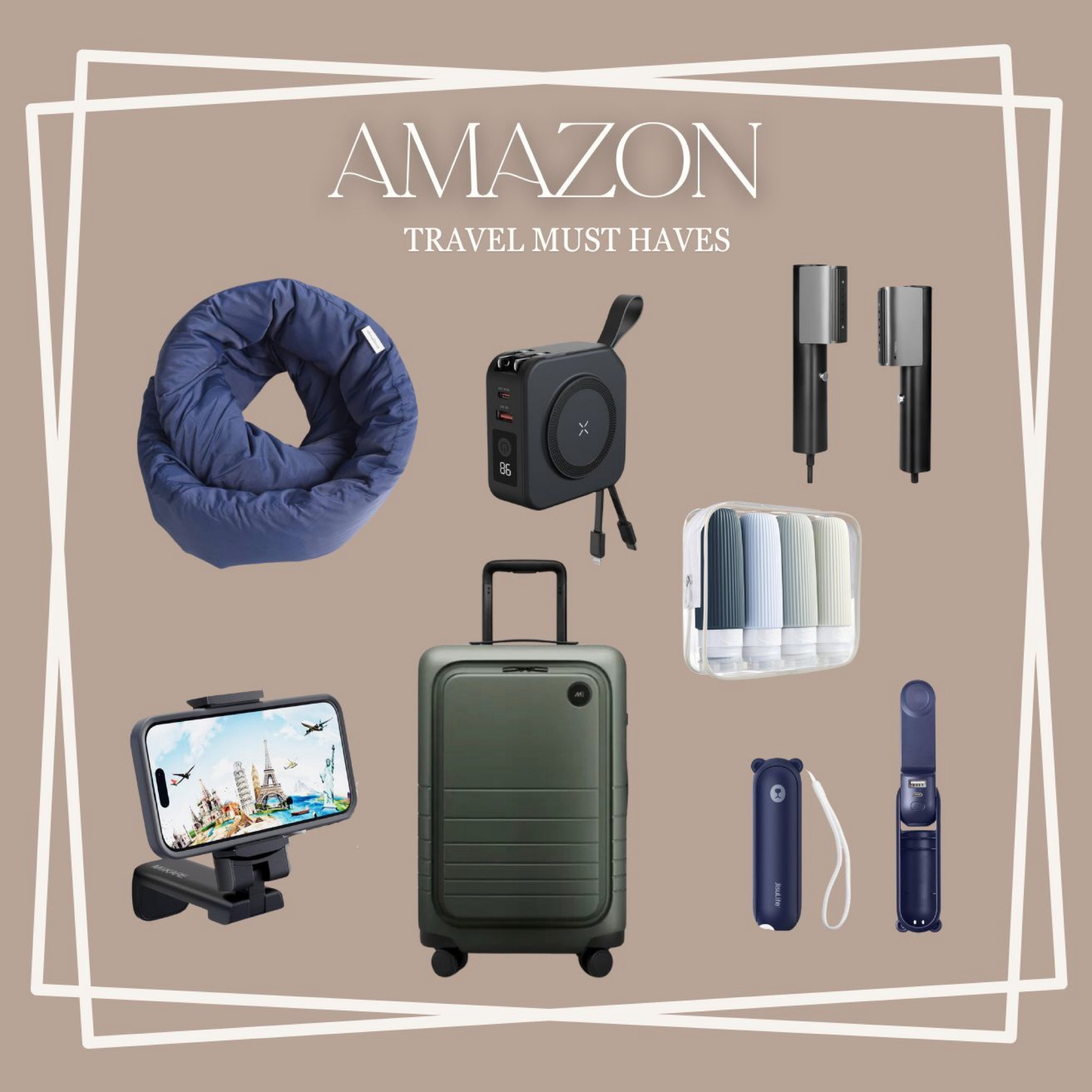my Barcelona Travel Must Haves ✨ ✈️ 🖤 #AMAZON

#LTKGiftGuide #LTKTravel #LTKItBag