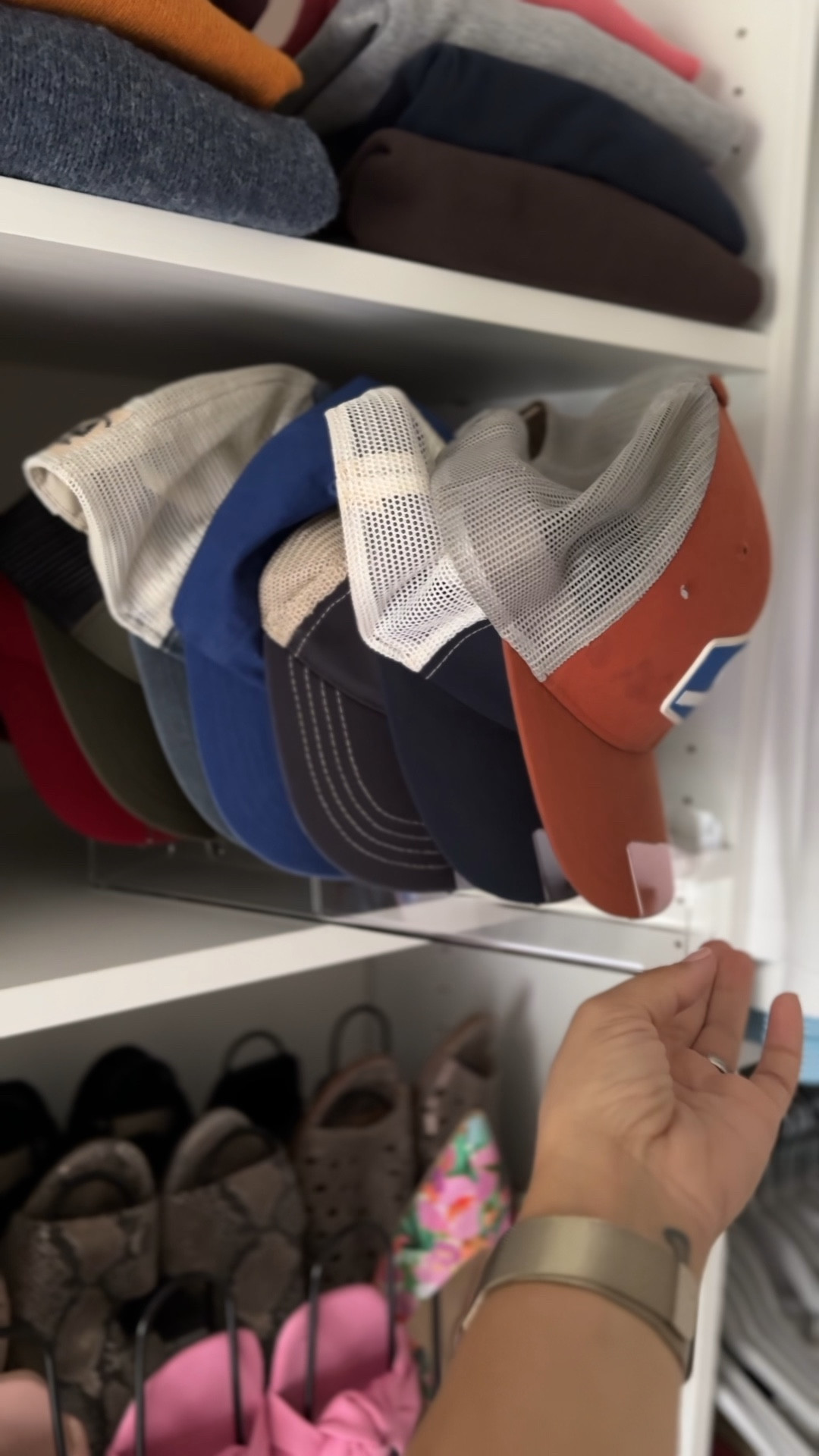 Our favorite hat organizer, when you see it you will use it! #homeorganization 

#LTKStyleTip #LTKActive