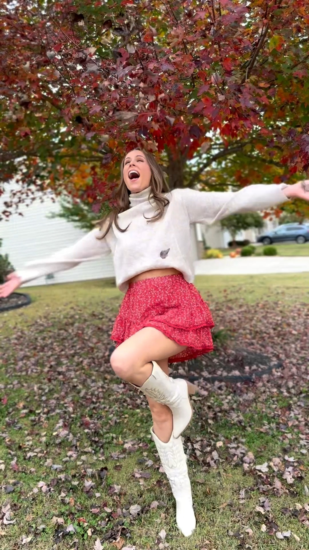 Fall Fashion 🍂🍁

Floral skirt, fall skirt, fall family photos, fall outfit, Amazon fashion, fall sweater, western boots 

#LTKSeasonal #LTKStyleTip #LTKFindsUnder50