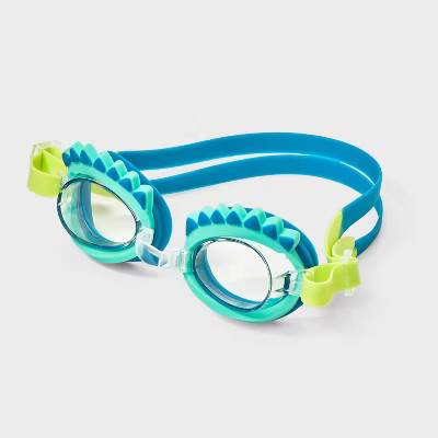 Boys' Dinosaur Swim Goggles - Cat & Jack™ Teal | Target