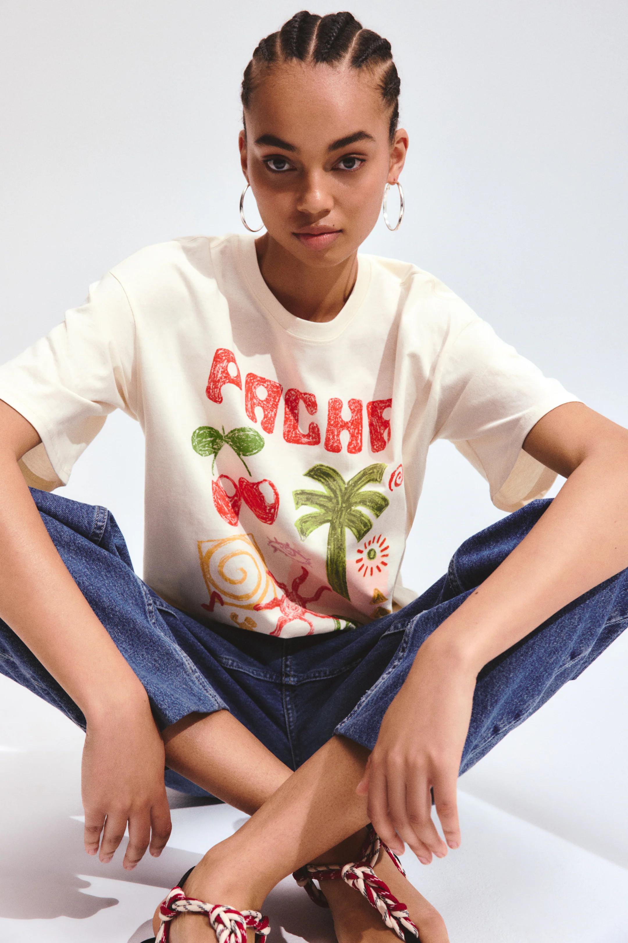 Oversized T-Shirt with Printed Motif | H&M (US + CA)