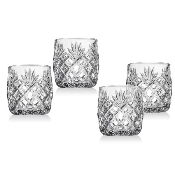 Berkshire Double Old Fashion 5.5 oz. Crystal Whiskey Glass (Set of 4) | Wayfair North America
