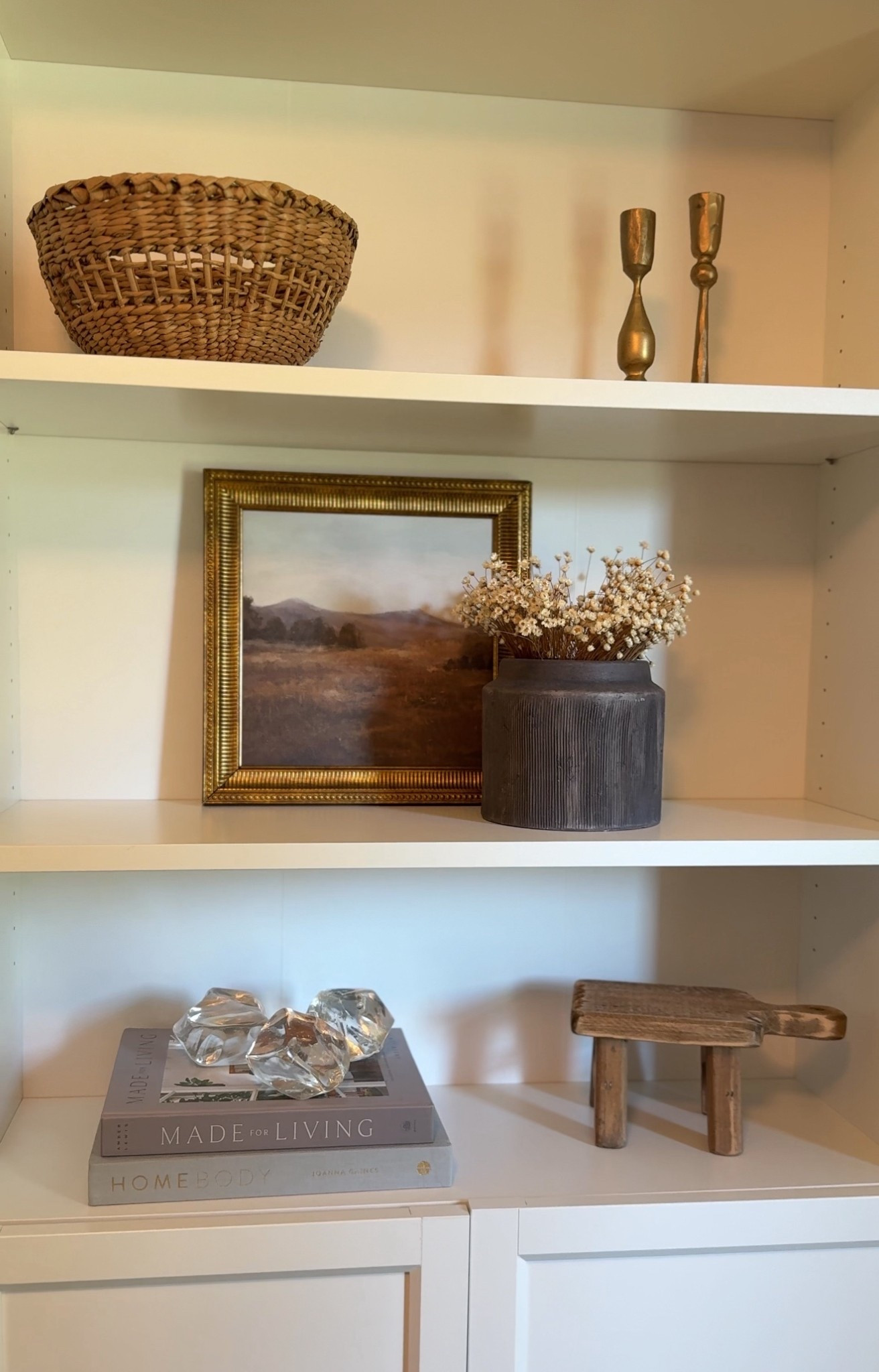 Shelf styling. 

#LTKHome