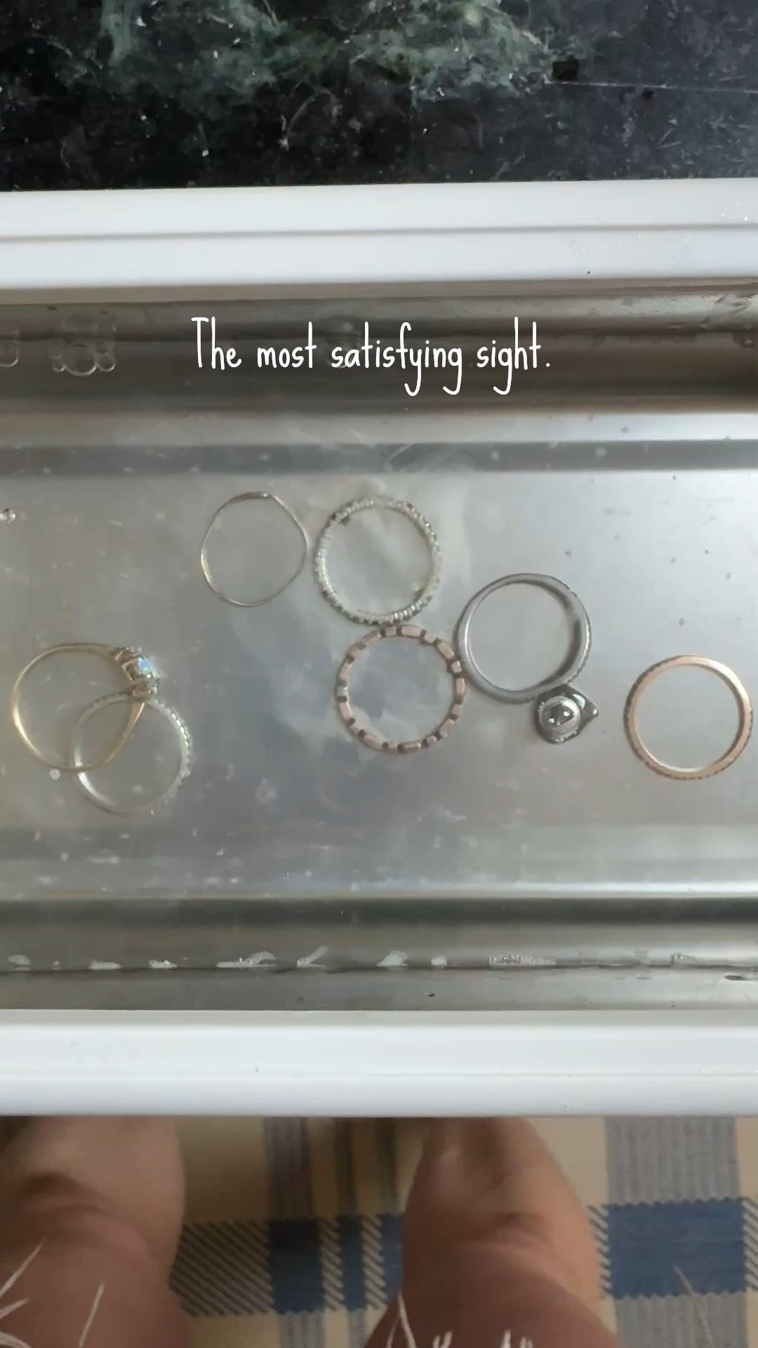 Jewelry cleaning time! I add a few drops of Dazzle Drops jewelry cleaner to the ultrasonic jewelry cleaning machine, and it’s like magic watching all that grime swirl off. 

Amazon, summer, home gadgets 

#LTKFindsUnder50 #LTKHome