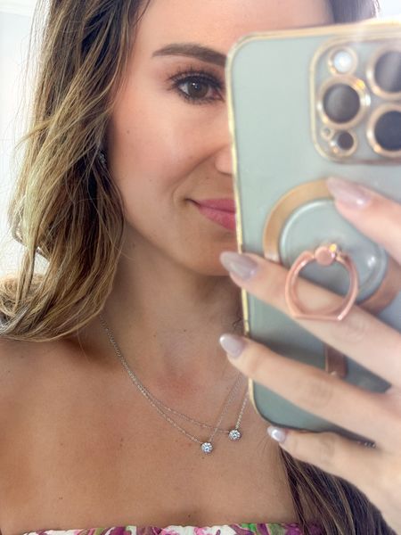 Silver rhinestone necklace 

#LTKSeasonal #LTKFindsUnder50 #LTKStyleTip