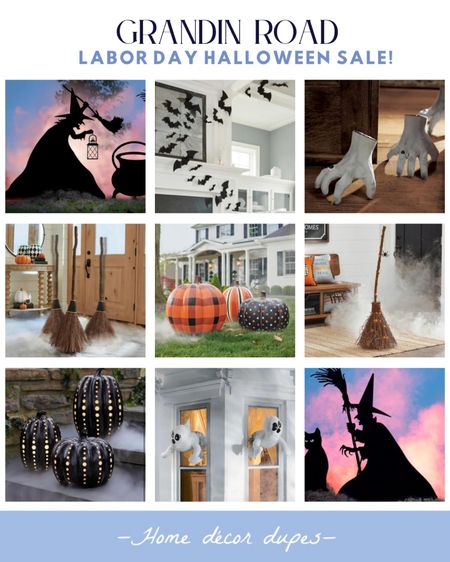 Great news!! Grandin Roads Labor Day sale just got better!! Now their Halloween section is included and up to 20% OFF!! They have some of my favorite Halloween decorations!  I have the outdoor witch silhouettes and love them!! Now I want to get the animated broom that with the sale is under $80!! 🙌🏻🧙‍♀️

Even more picks linked!! 🎃

#LTKSeasonal #LTKhome #LTKfamily