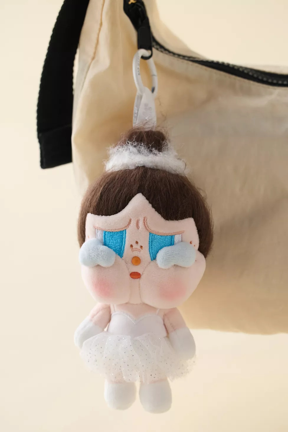 POP MART CRYBABY Shiny Shiny Series Plushie Keychain | Urban Outfitters (US and RoW)
