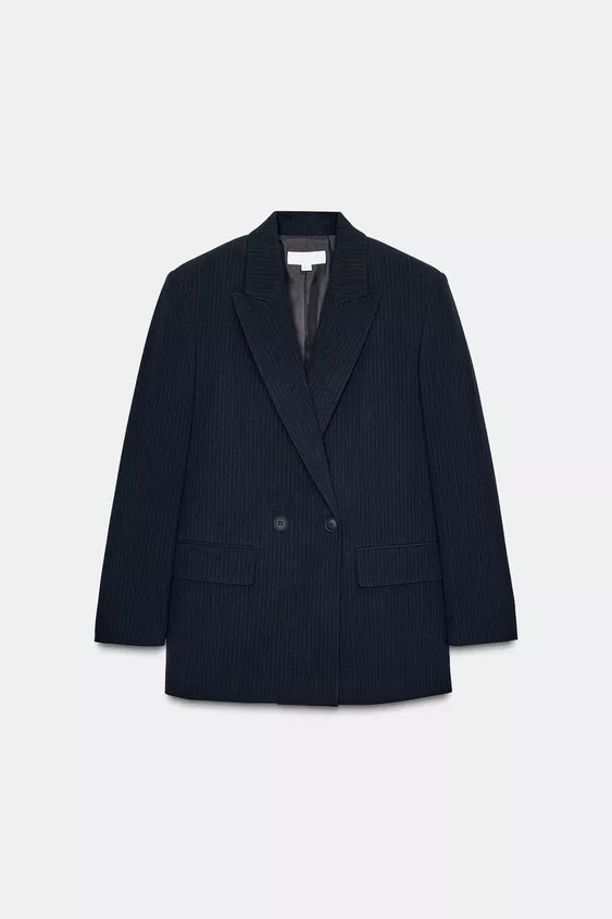 OVERSIZED DOUBLE-BREASTED BLAZER | Zara UK