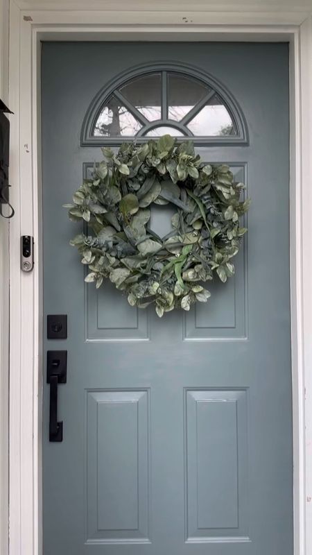 Amazon Faux Eucalyptus Wreath! 

Perfect home decor for your front door or any door!  Looks and feels real, is full, comes with attached twine to hang easily on any hook, and is versatile enough to hang all year round!  Just add a bow for a the holidays, or even some flowers for spring! 

#LTKFindsUnder100 #LTKSeasonal #LTKHome
