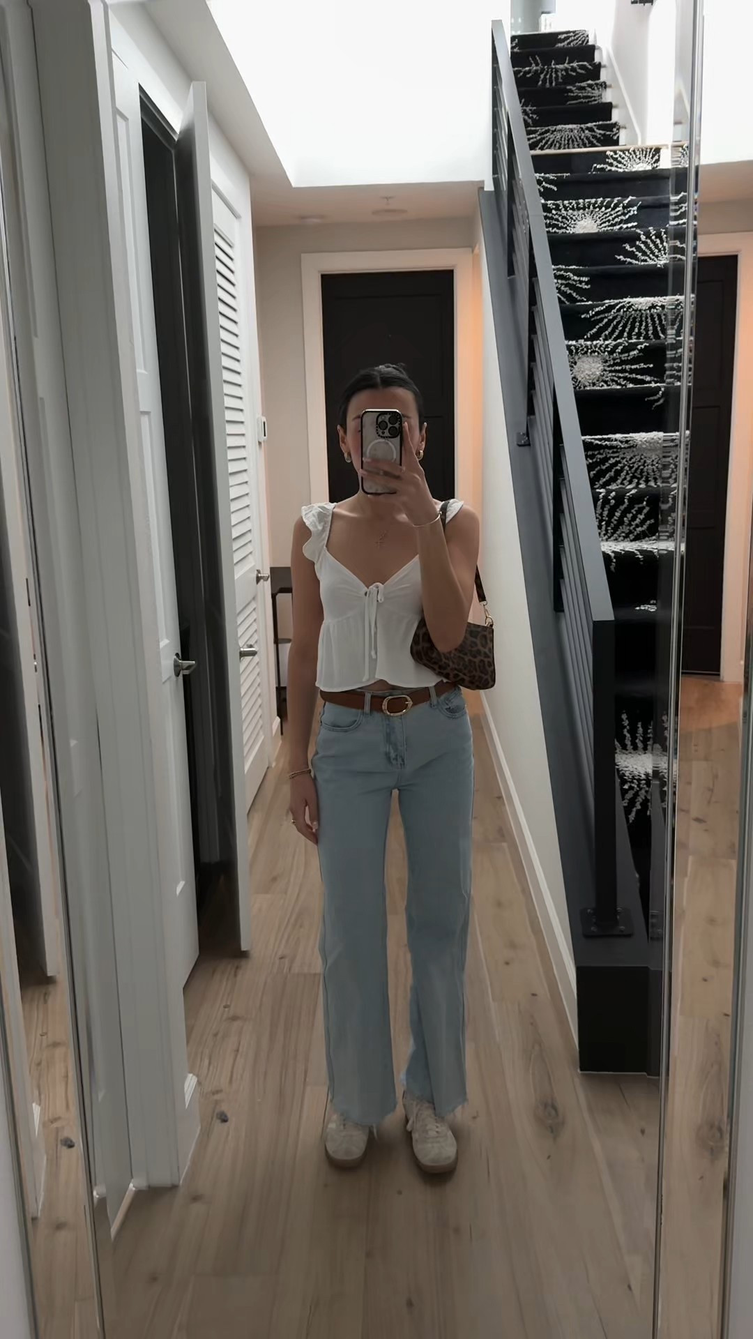 Outfit inspo, jeans, white top, outfit of the day, summer outfit, spring fashion, cheetah print, blue jeans, baby doll tank

#LTKFindsUnder50 #LTKStyleTip #LTKSpringSale