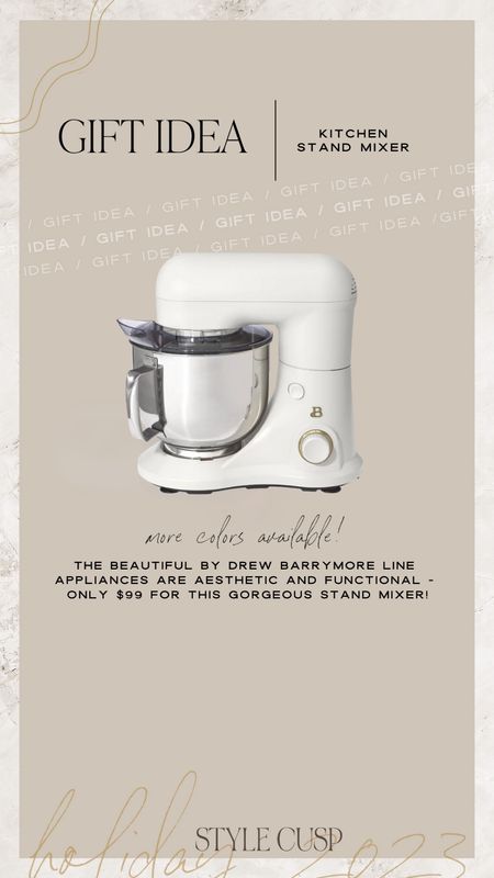 Kitchen stand mixer for $99! Love this as a much more affordable option than a kitchenaid - kitchen gifts, home gifts, kitchen finds, Walmart deals, Walmart Black Friday 

#LTKGiftGuide #LTKCyberWeek