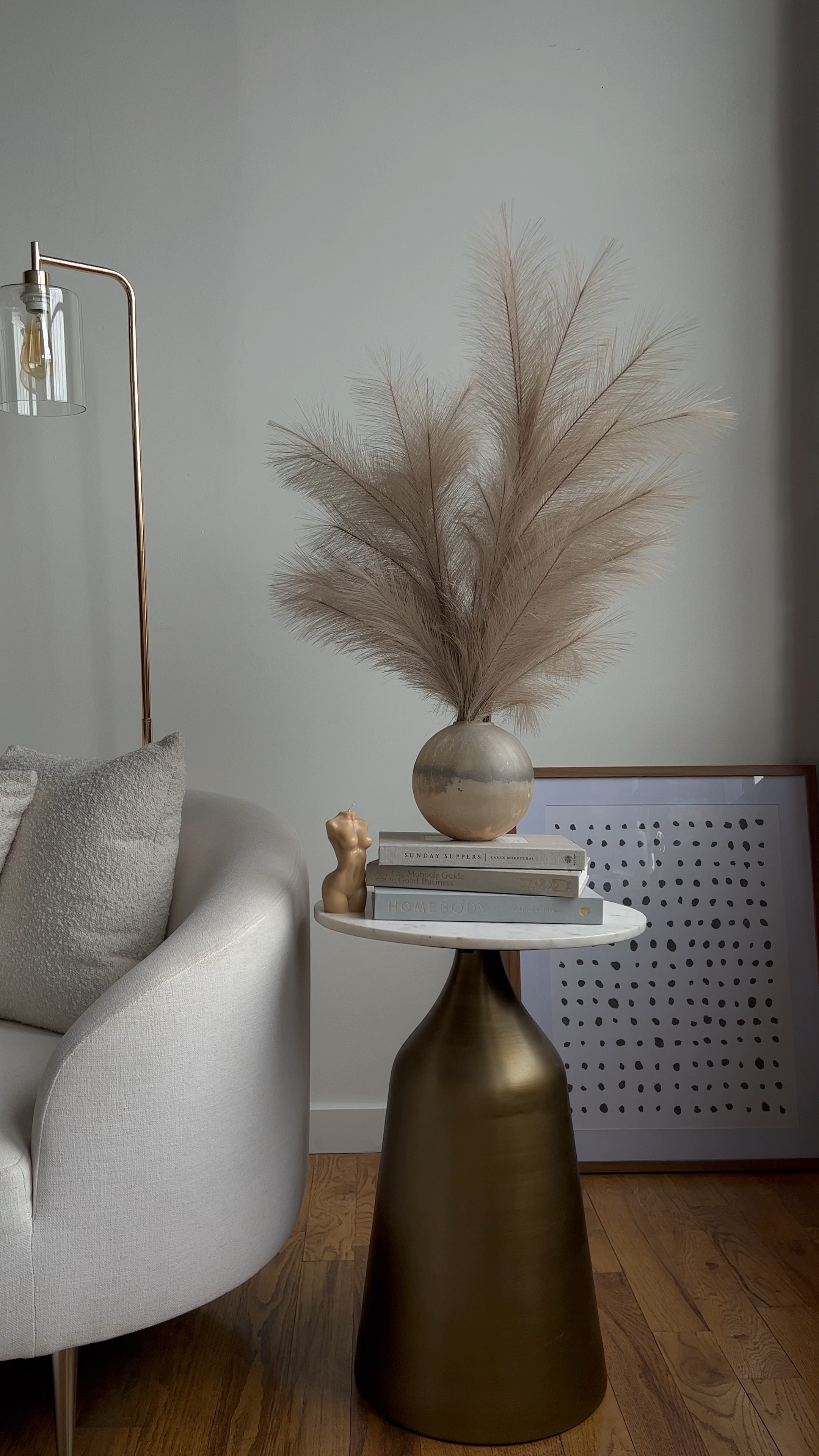 My side table is having a moment 🤍 #cb2 #urbanoutfitters #sidetabledecor #homedecor #moderndecor #home #neutralaesthetic

#LTKstyletip #LTKhome #LTKFind