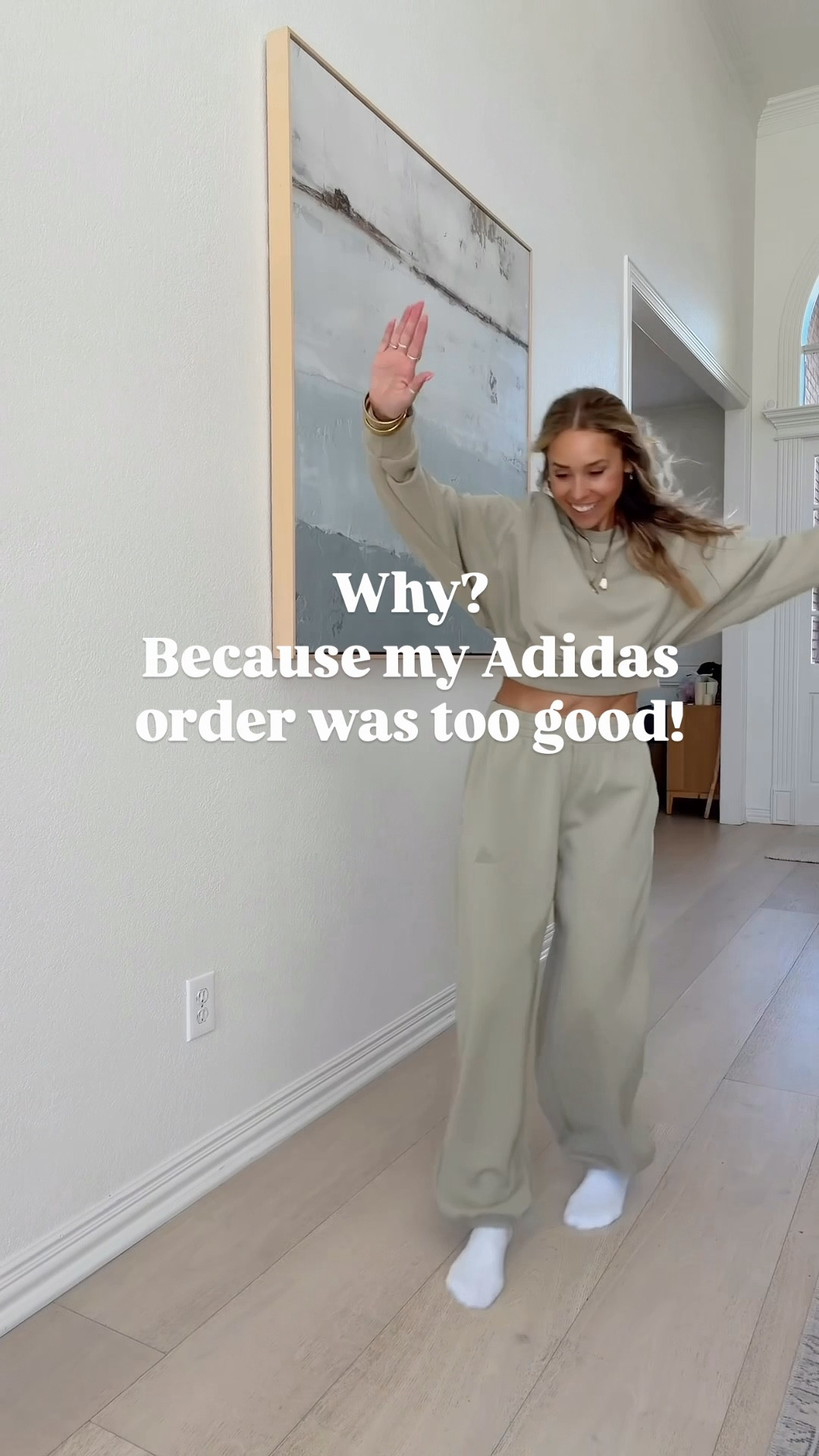 The cutest Adidas order coming in hot! 

Clothes: all TTS 