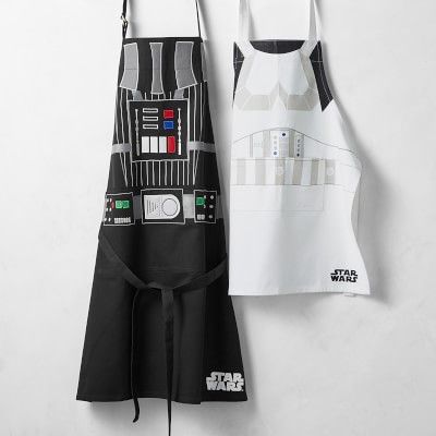 Star Wars™ Darth Vader & Stormtrooper Adult & Kid Aprons | Williams-Sonoma