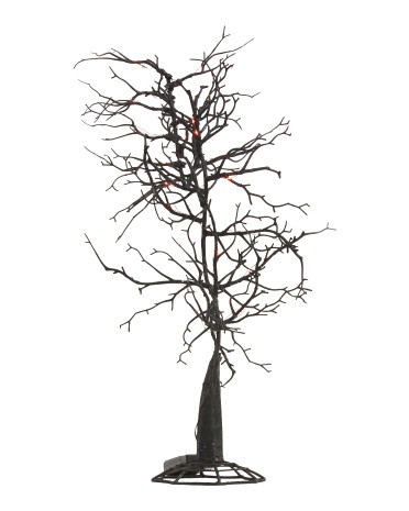 20in Led Wire Glittered Curvy Tree | TJ Maxx
