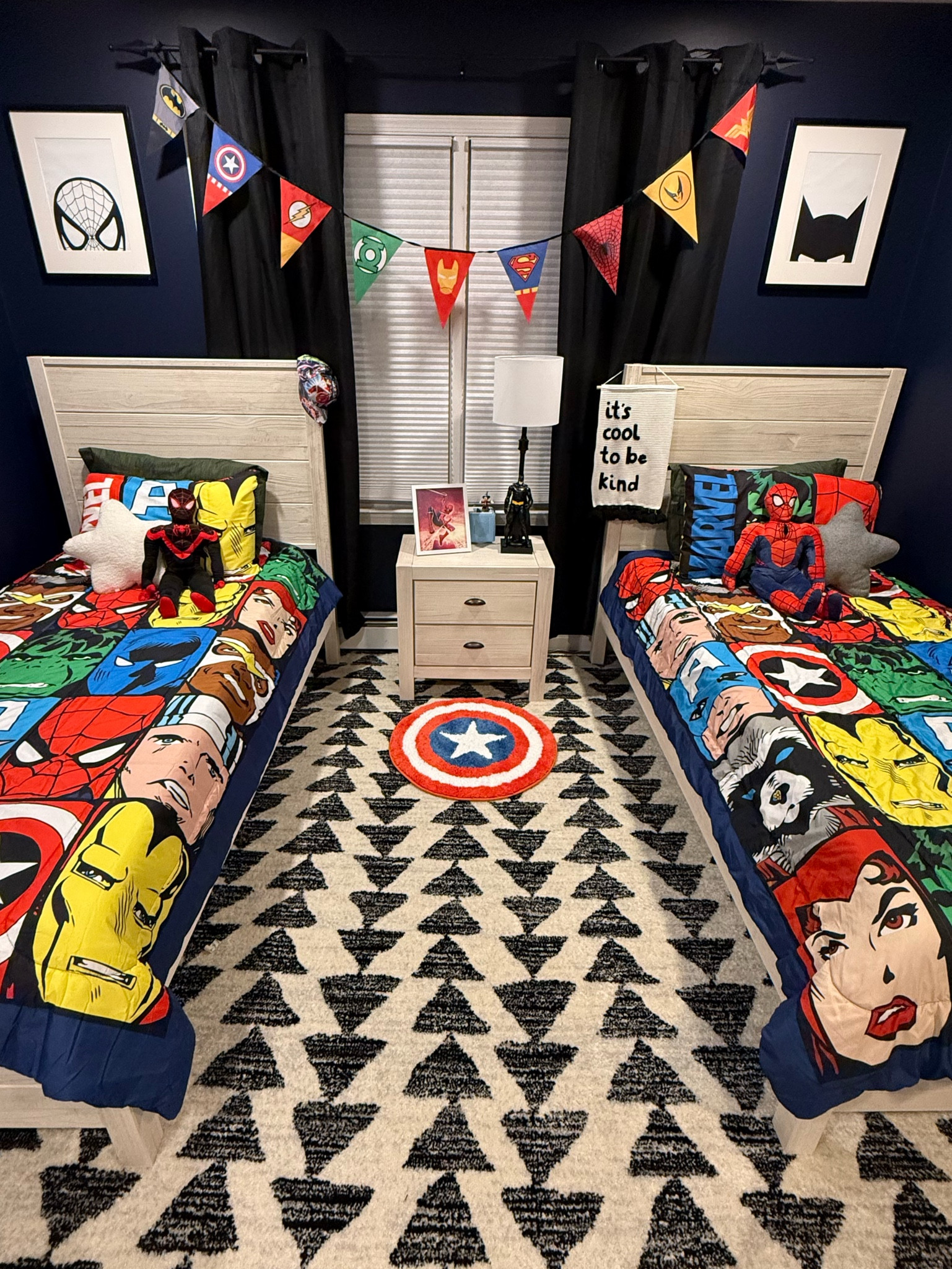 Super Hero Boys Bedroom

#marvel #avengers #boys #boysbedroom #kids #kidsbedroom #boy #superhero #heroes #navy #inthenavy #sherwinwilliams #target #targetfinds

#LTKKids #LTKFindsUnder50 #LTKFindsUnder100