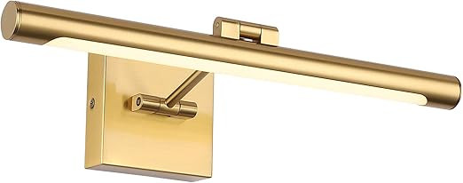 LED Picture Light Fixtures 16.54 Inches, Modern Metal Artwork Wall Lamps with Single Swing Arm, 9... | Amazon (US)