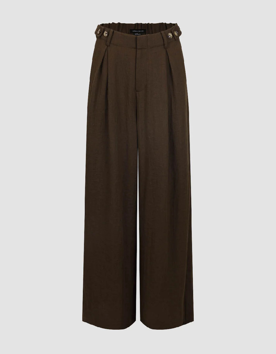 Oversized Wide-Leg Pants | Urban Revivo