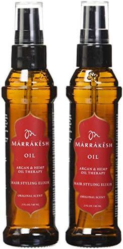MARRAKESH Oil Hair Styling Elixir, Original Scent, 2 Fl. Oz (Pack of 2) | Amazon (US)
