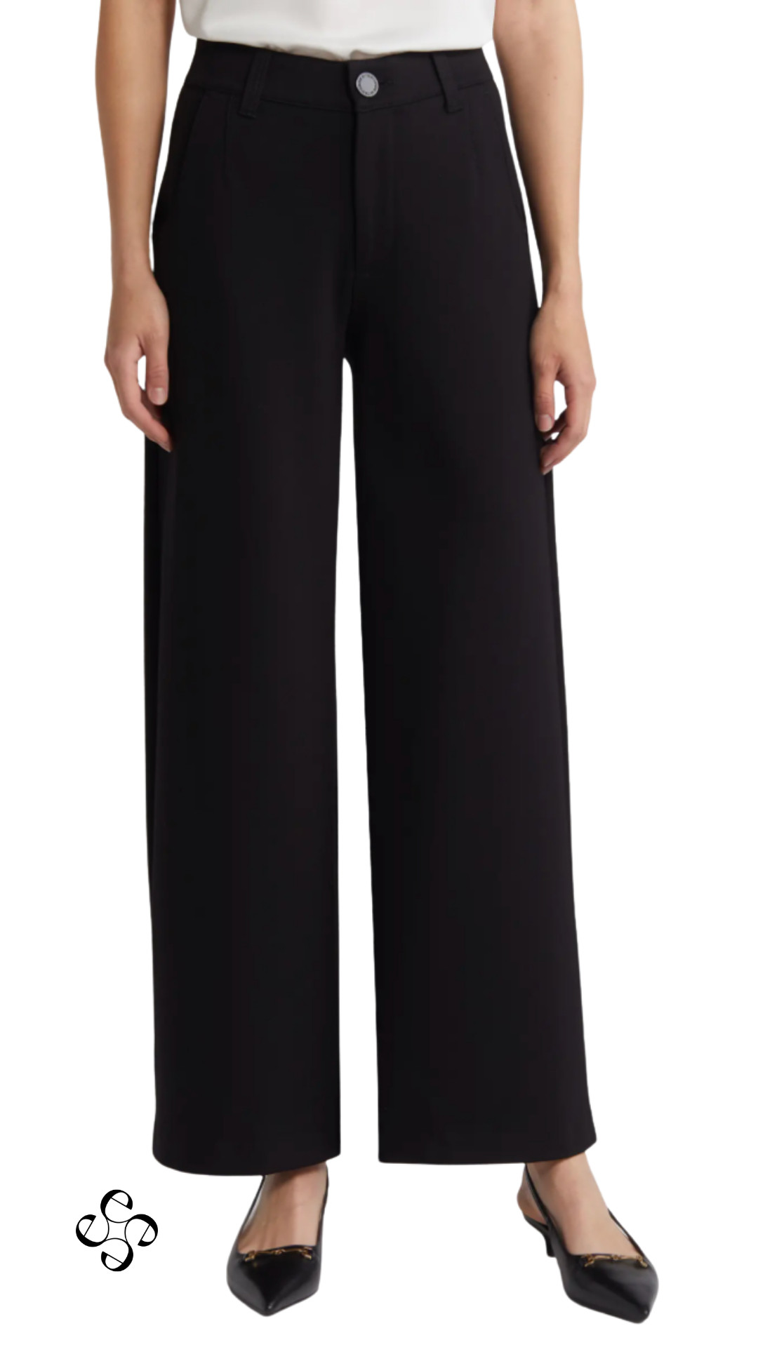 Best seller alert! 🚨 These super high-waist wide-leg pants are that perfect mix of sculpted and comfortable. The stretch fabric moves with you, and the zip fly + button closure keeps the look clean and tailored. This is one of those pairs that consistently gets reordered because the fit works for so many body types. 

 

#LTKgrwm #LTKootd #LTKPetite